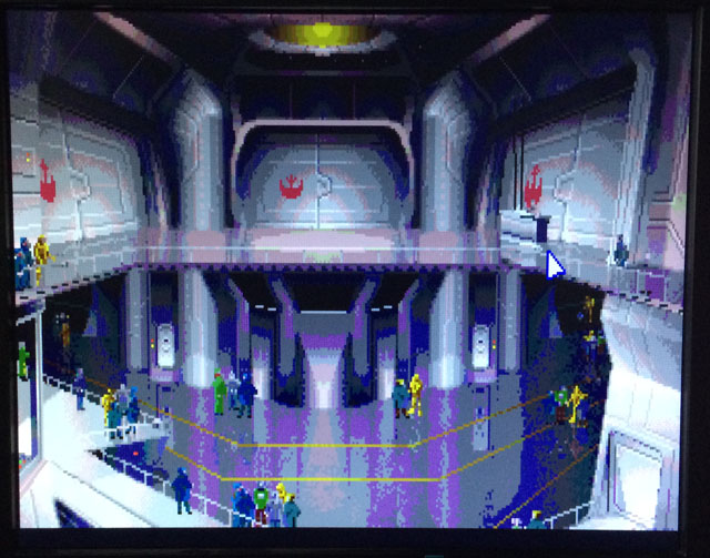 X-Wing con el dac interno de 9 bits del ZX-Uno